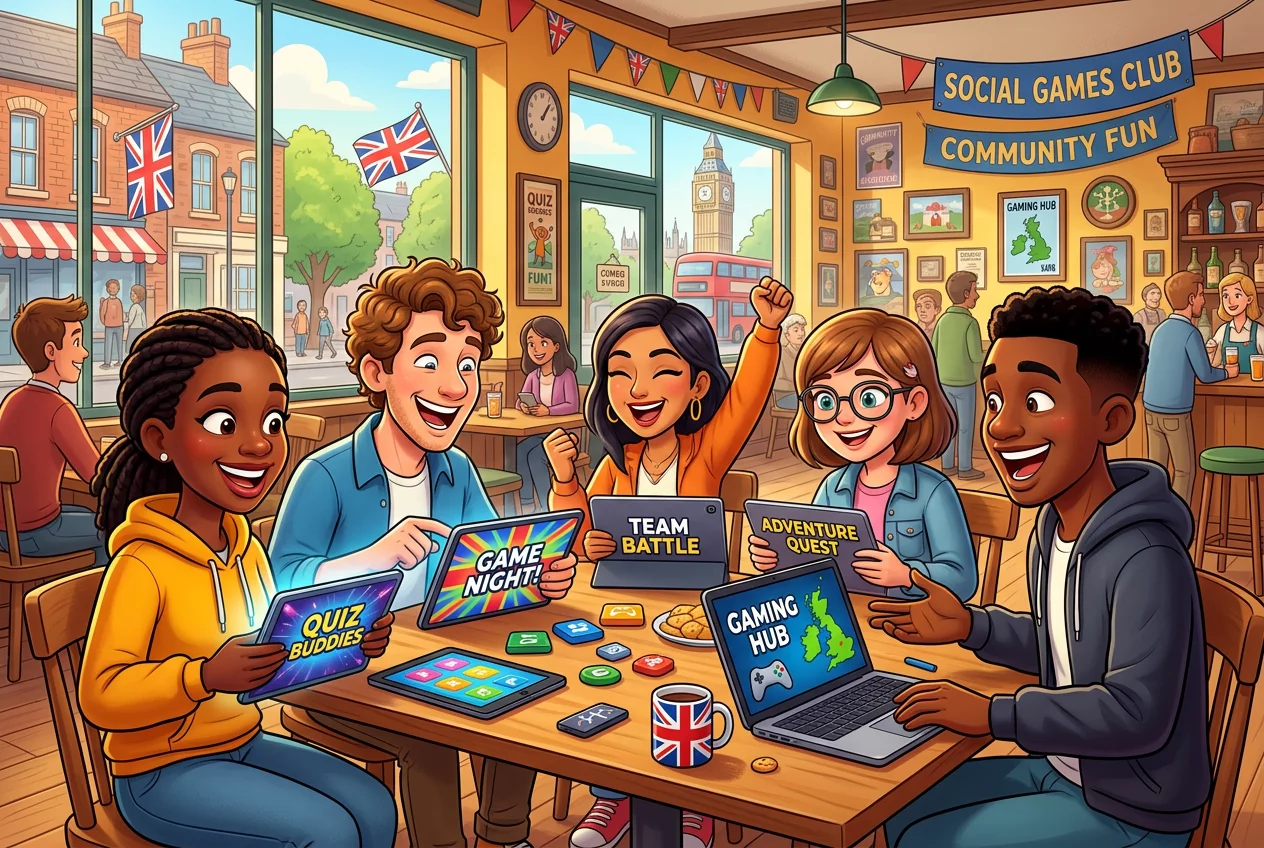 Vibrant social gaming mission